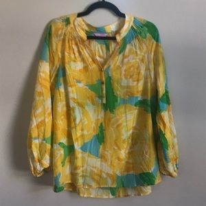 Lilly Pulitzer Elsa Blouse // Size L ☀️